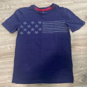Boys American flag t shirt